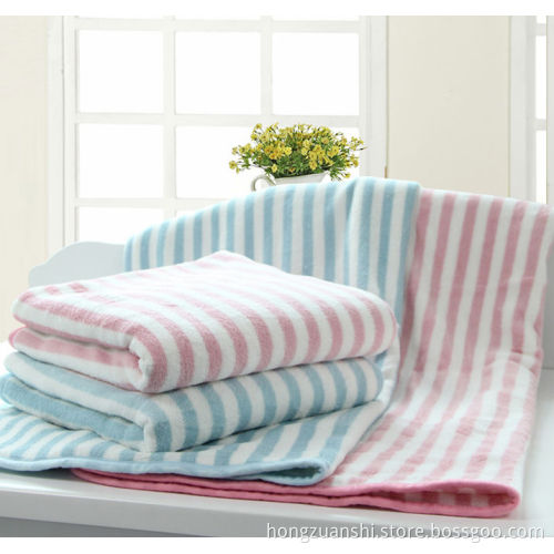 100% Microfiber Geometry Coral Fleece Blankets (HZS---331)